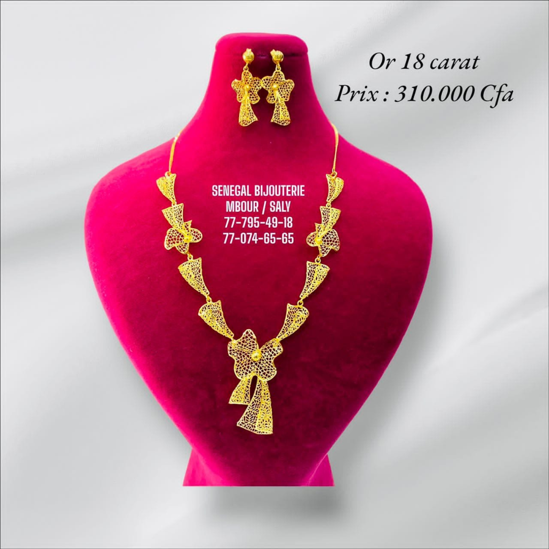 Parure Or 18 Carats